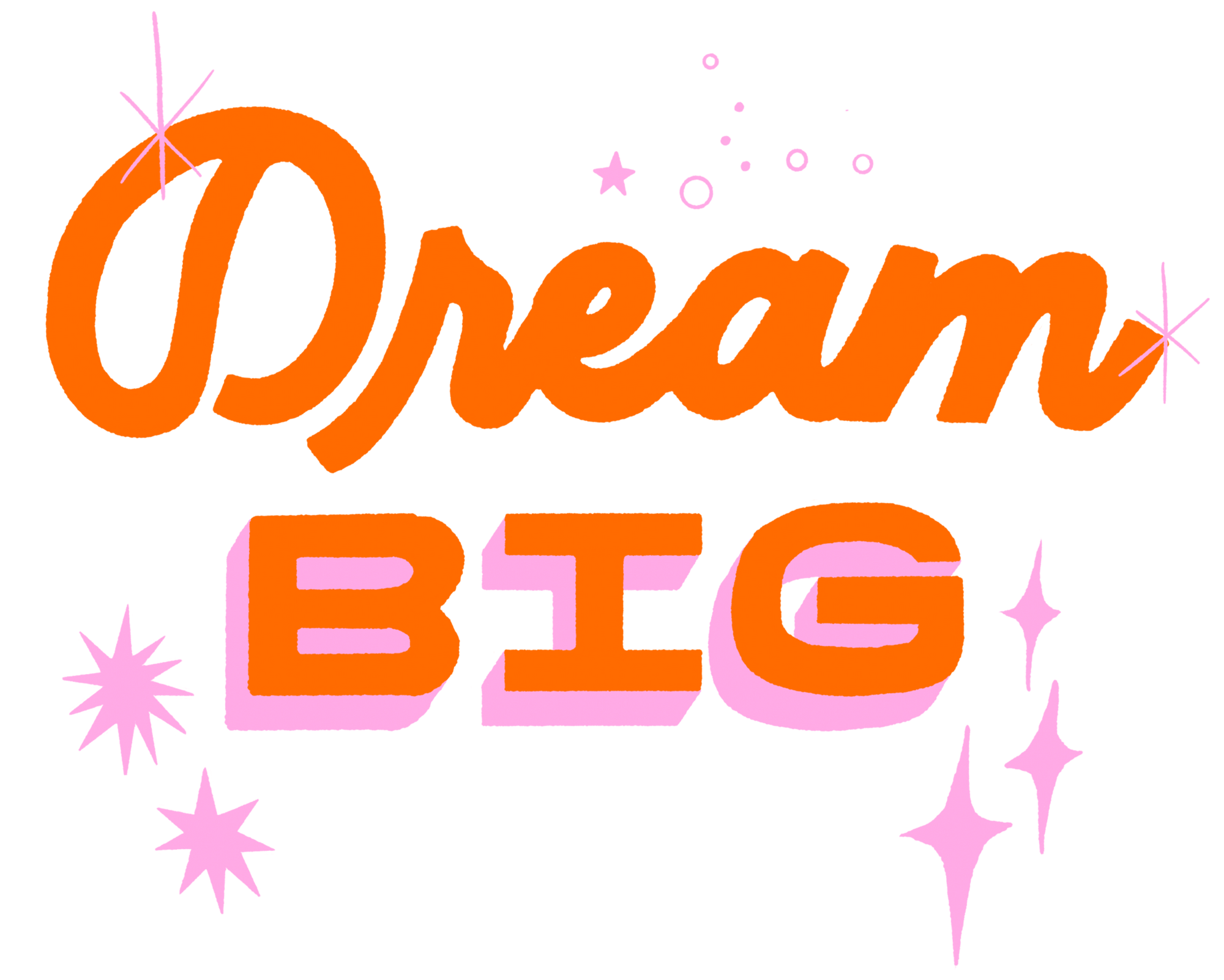 DREAM BIG by IndySign, printed on denim jackets and other denim products: tote bags, throw pillows, table place mats, aprons