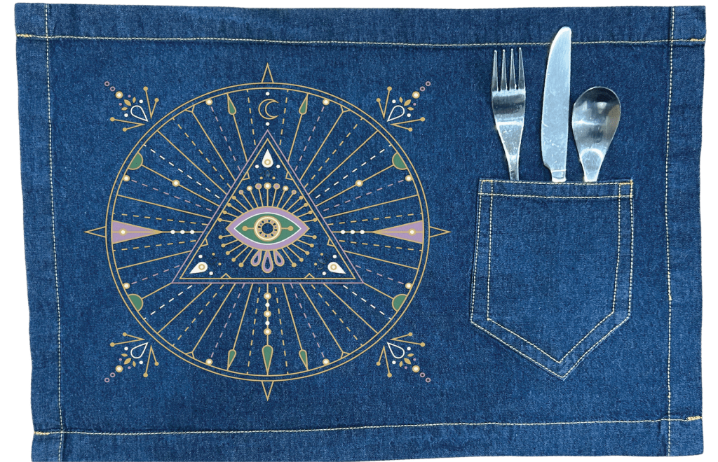 EVIL EYE MANDALA by CatCoq