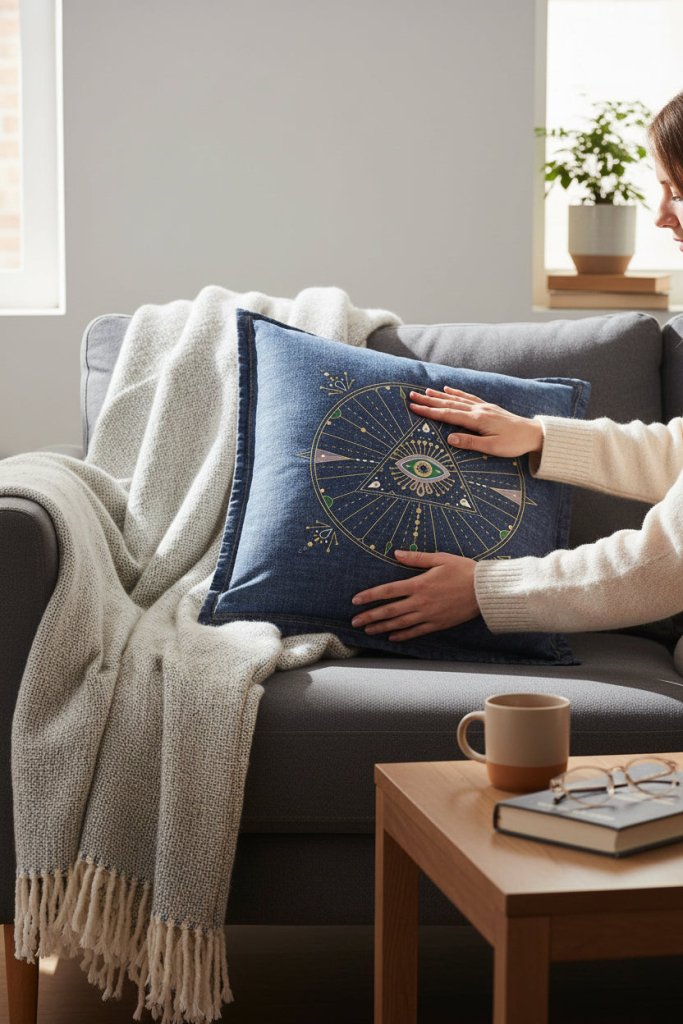 EVIL EYE MANDALA by CatCoq