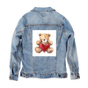 Customize &amp; Design your own Denim Jacket (hand-made) with 3 color choices of jacket: Stonewash, White, or Black. Unisex XS S M L XL 2X 3X. USA hand-crafted and USA digitally printed. Ships free within the USA &amp; also ships Internationally.