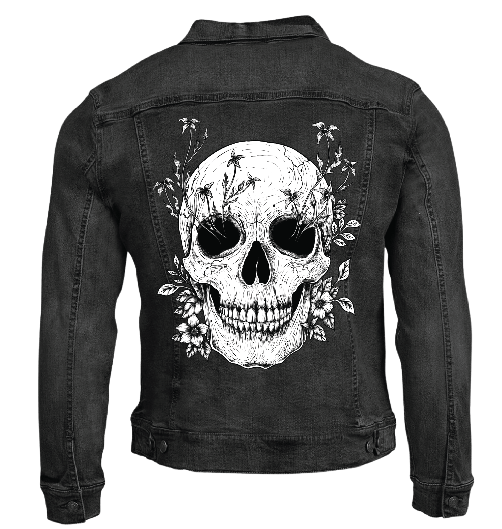 FLORAL SKULL by EPISODIC DRAWING