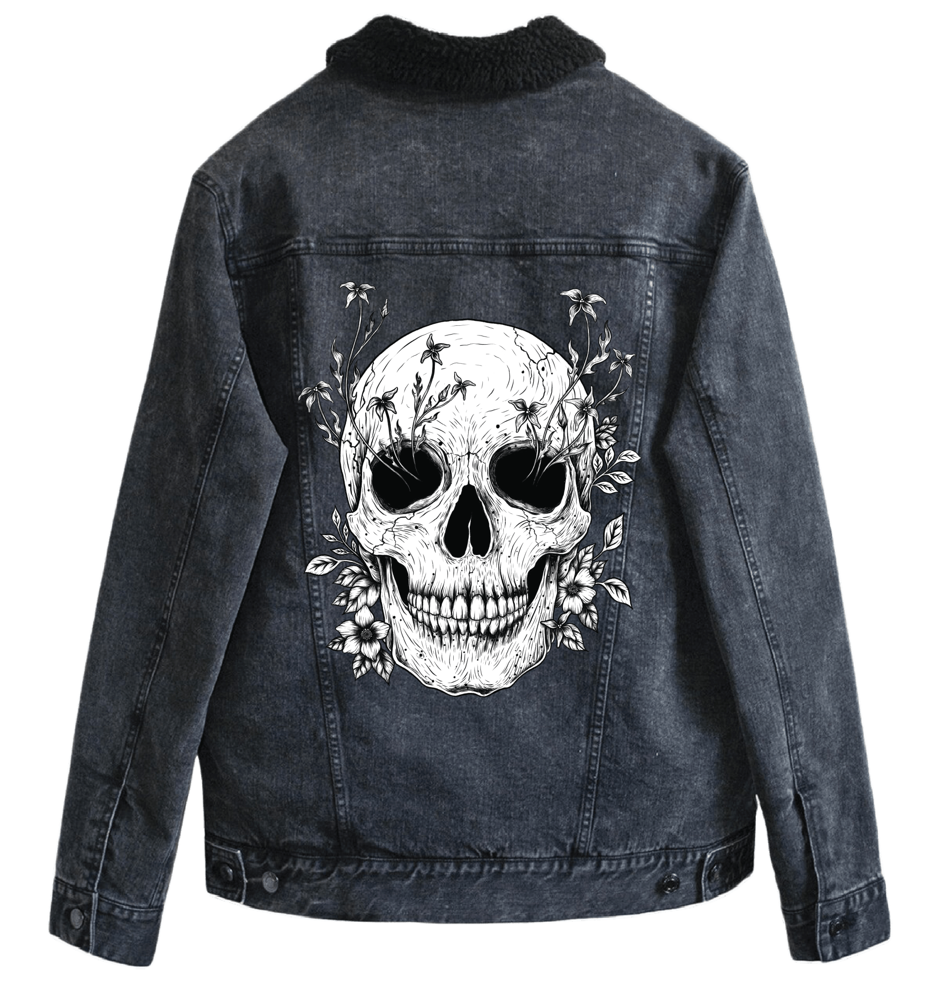 FLORAL SKULL by EPISODIC DRAWING