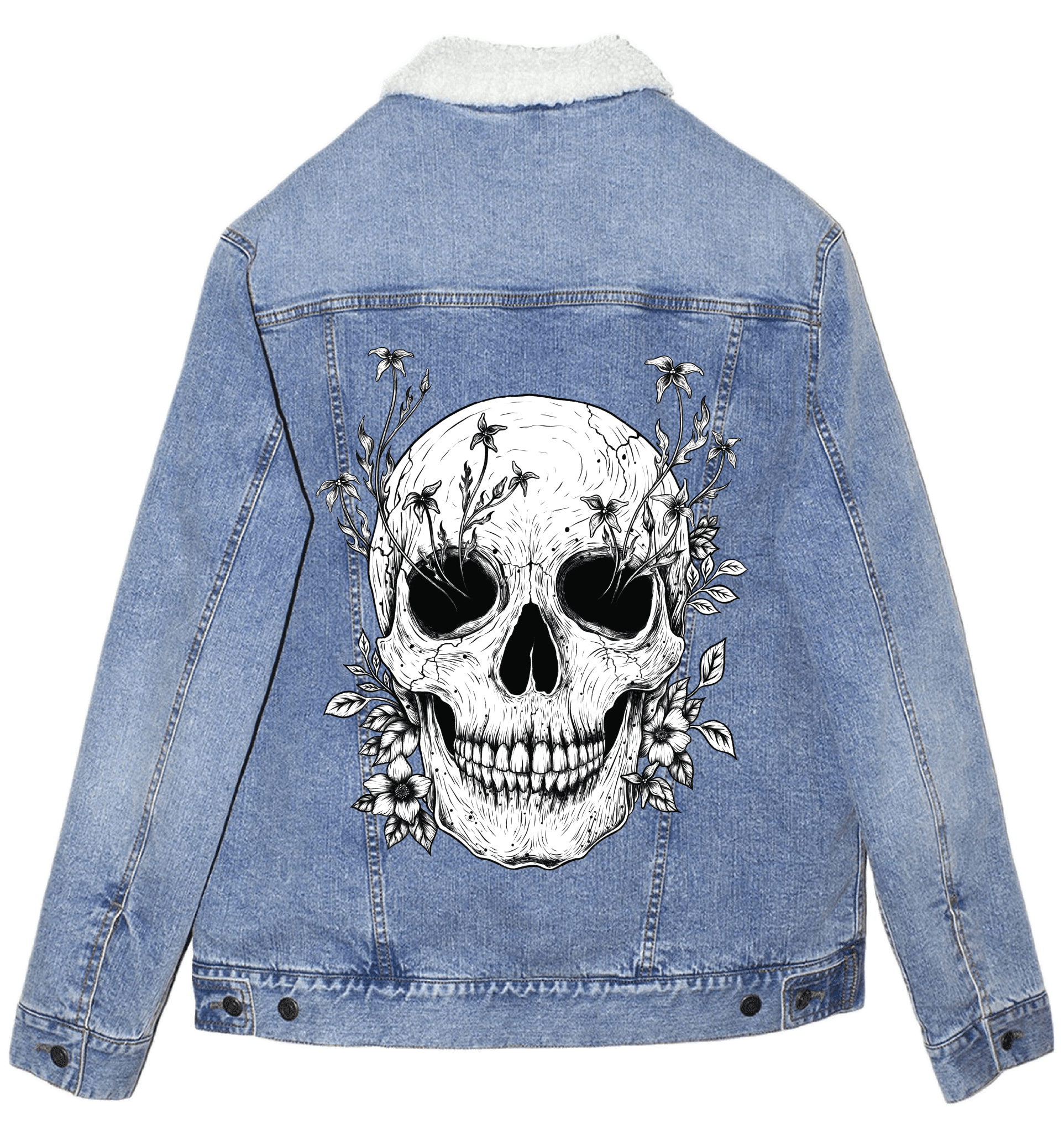 FLORAL SKULL by EPISODIC DRAWING