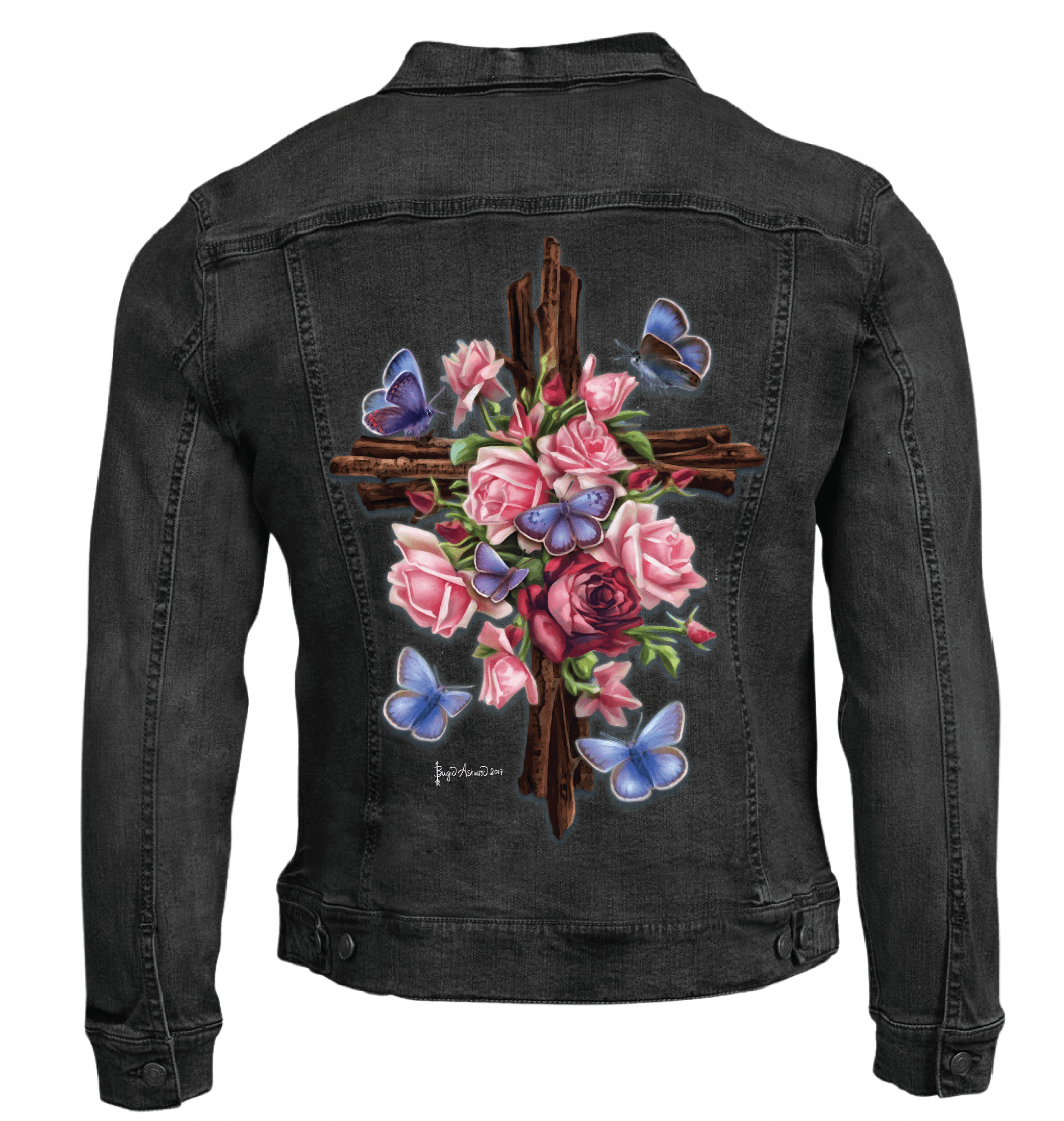 FLOWER CROSS by BRIGID ASHWOOD