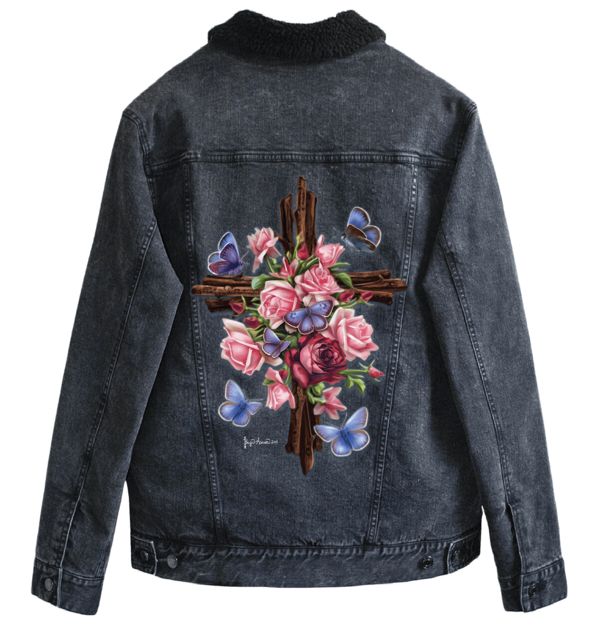 FLOWER CROSS by BRIGID ASHWOOD