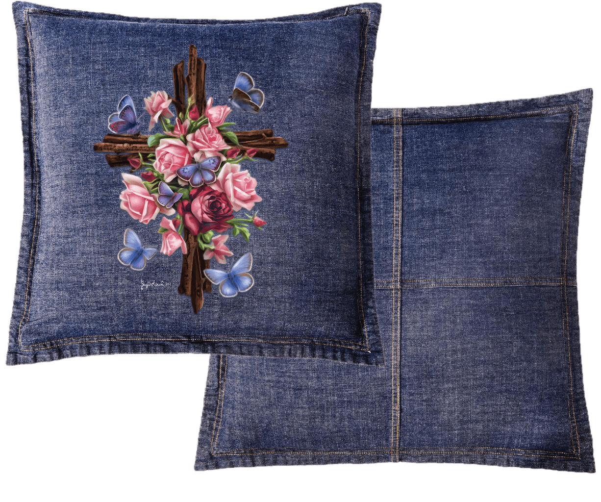 FLOWER CROSS by BRIGID ASHWOOD