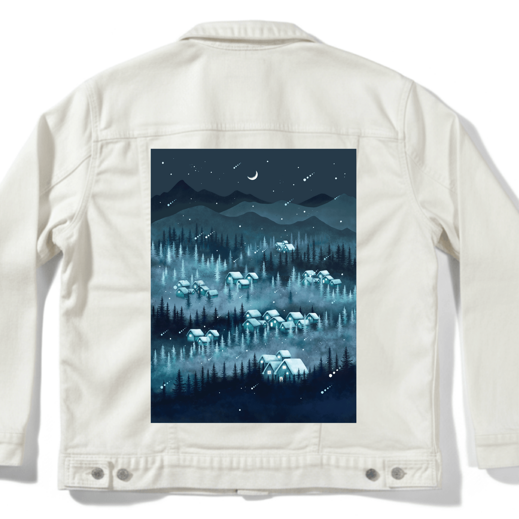 FOREST NIGHT BLUE by EPISODIC DRAWING