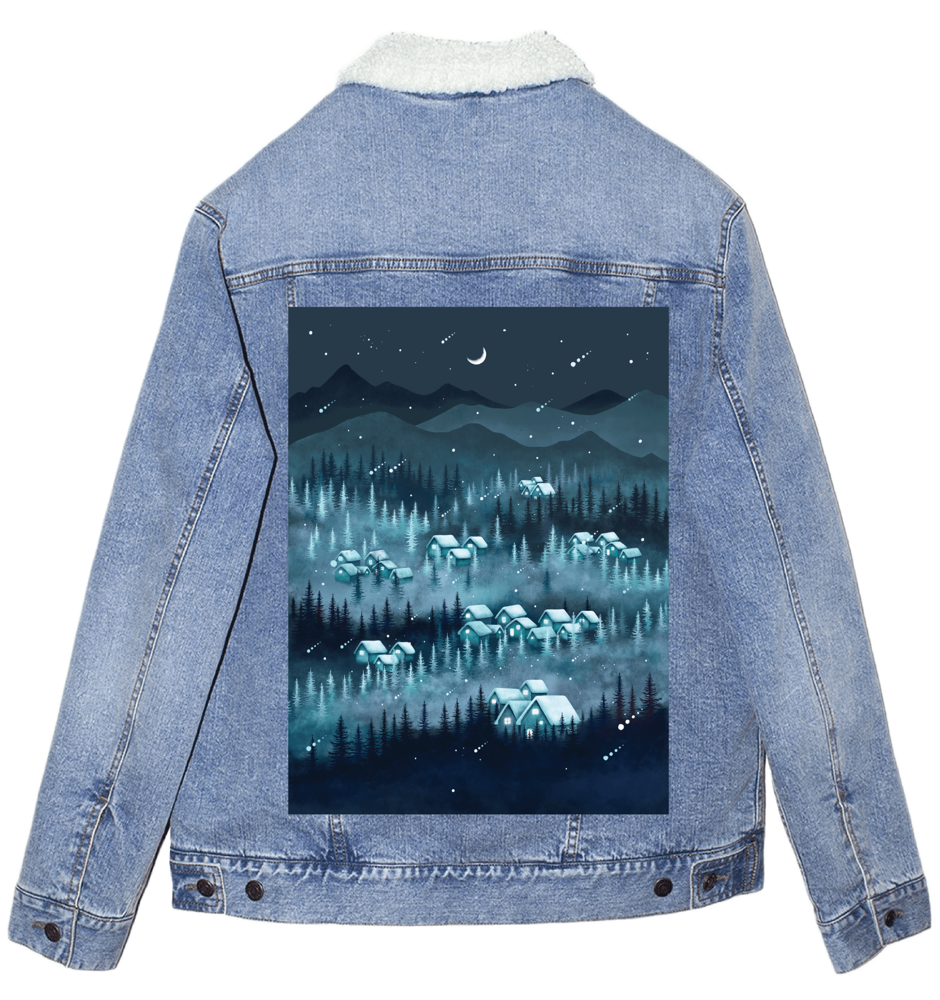 FOREST NIGHT BLUE by EPISODIC DRAWING