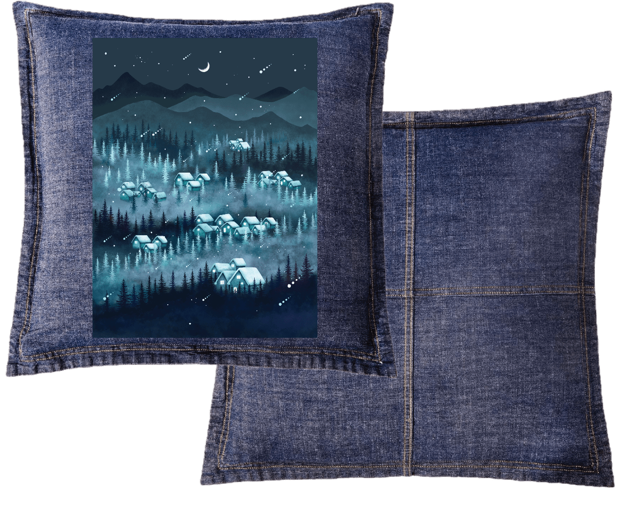 FOREST NIGHT BLUE by EPISODIC DRAWING