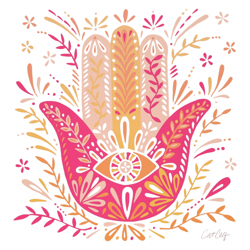 HAMSA HAND by CatCoq