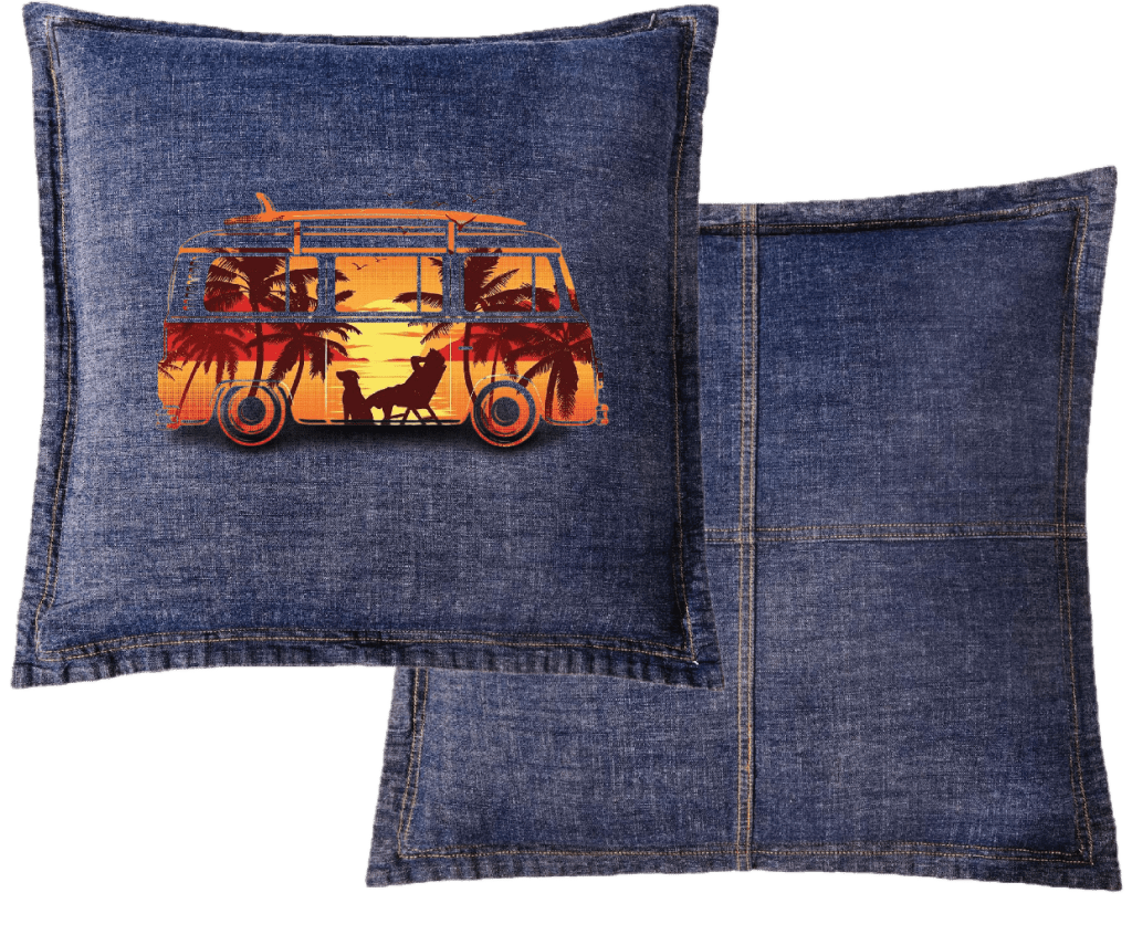 HIT THE ROAD by GRANT SHEPLEY custom denim jacket by DenimINK