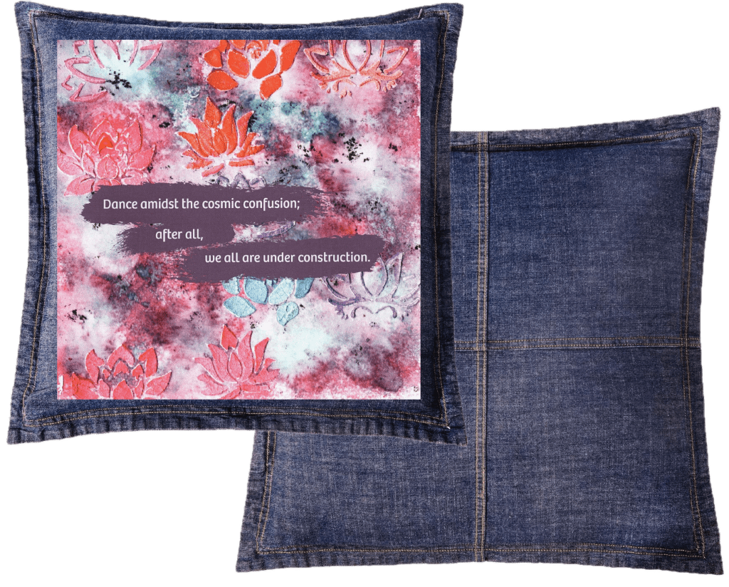 JUST DANCE by CANVAS and QUOTATIONS custom denim jacket by DenimINK