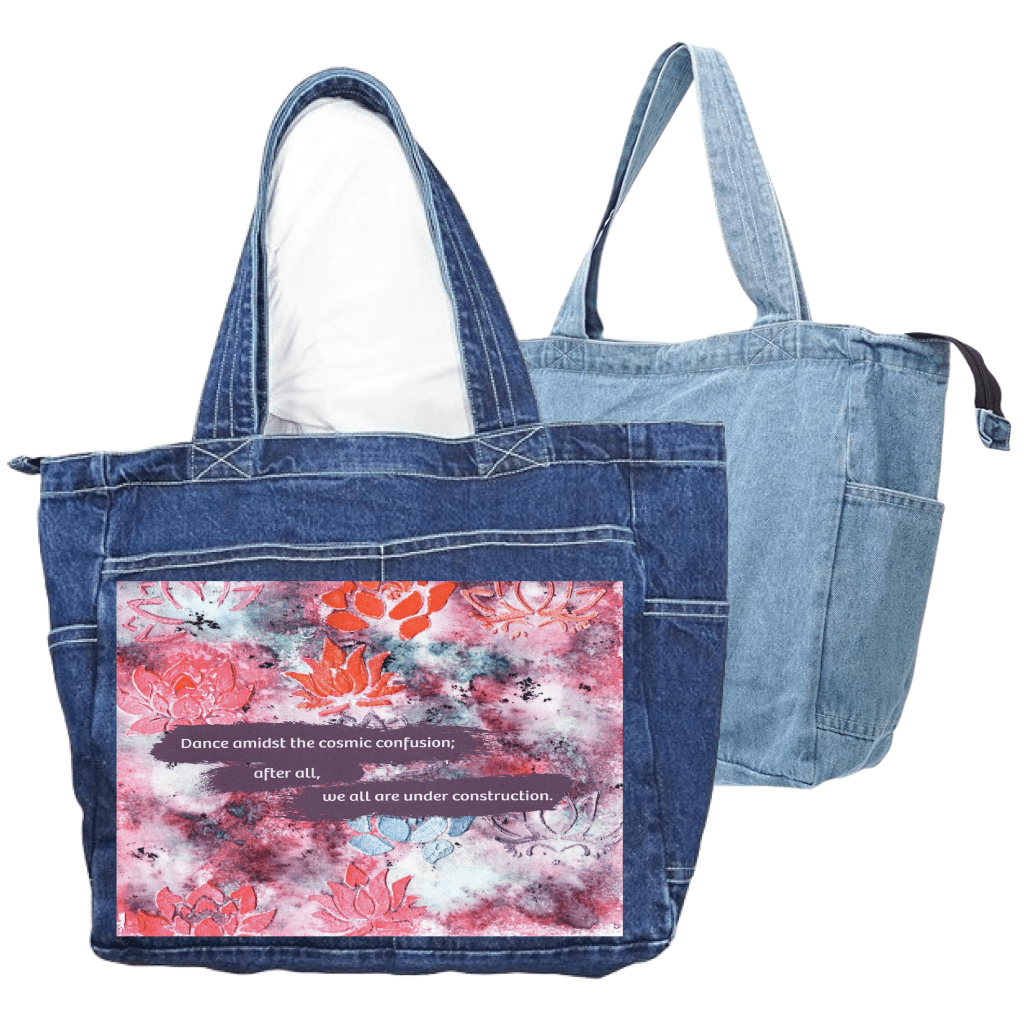 JUST DANCE by CANVAS and QUOTATIONS custom denim jacket by DenimINK