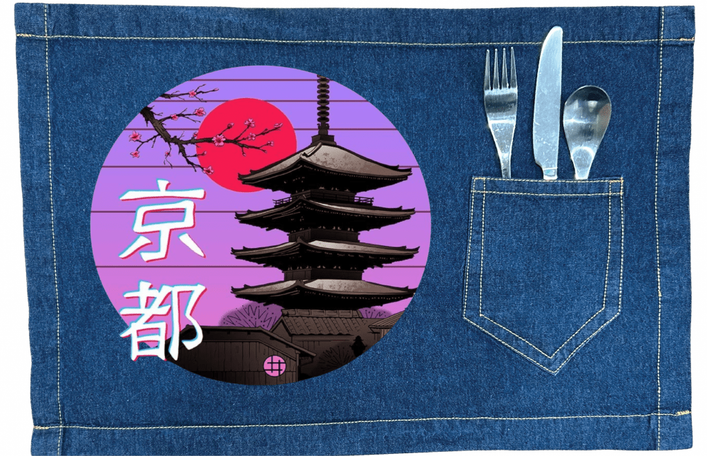 KYOTO WAVE by VINCENT TRINIDAD custom denim jacket by DenimINK