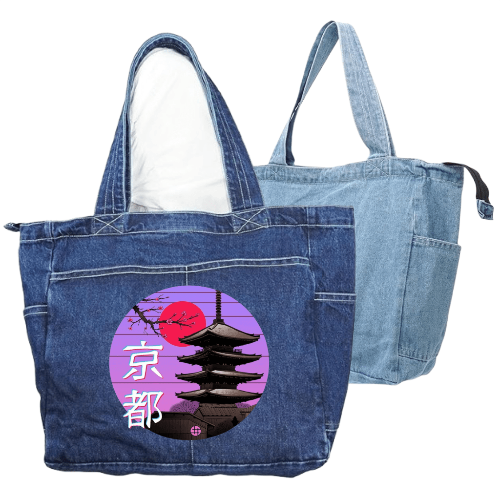 KYOTO WAVE by VINCENT TRINIDAD custom denim jacket by DenimINK