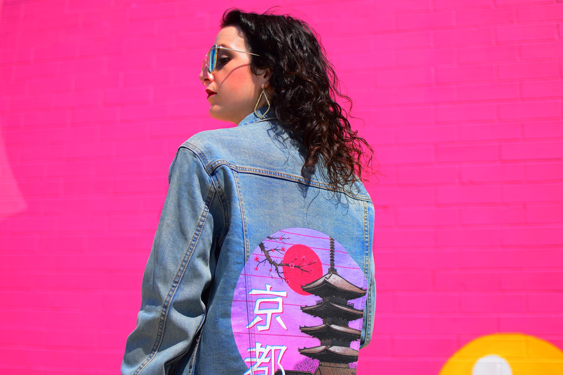 painted jean jacket  Blog  Anna Osgoodby Life  Biz  Seattle Lifestyle  Blogger  Goals Coach