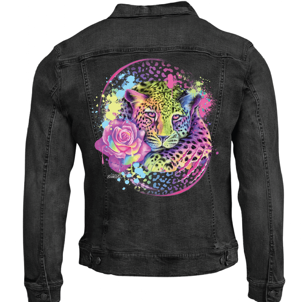 NEON RAINBOW LEOPARD2 by SHEENA PIKE