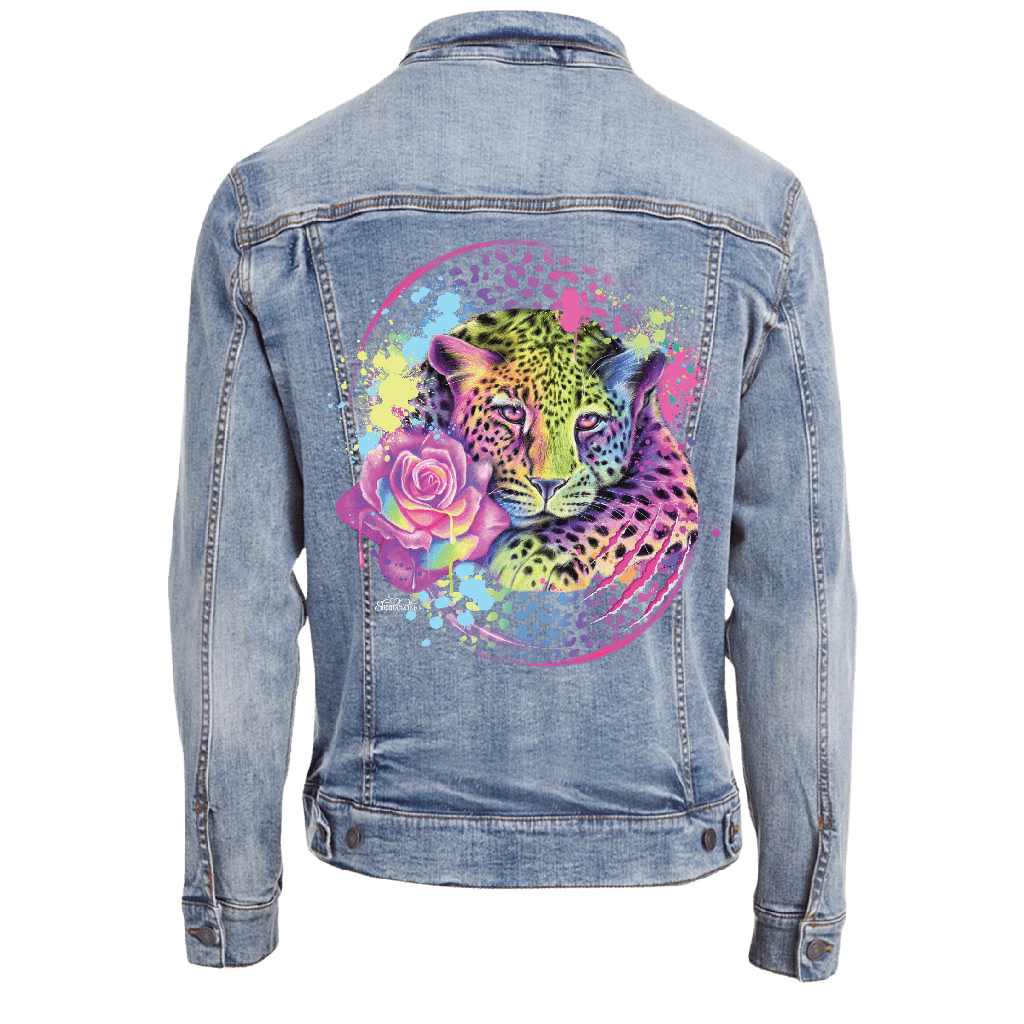 NEON RAINBOW LEOPARD2 by SHEENA PIKE
