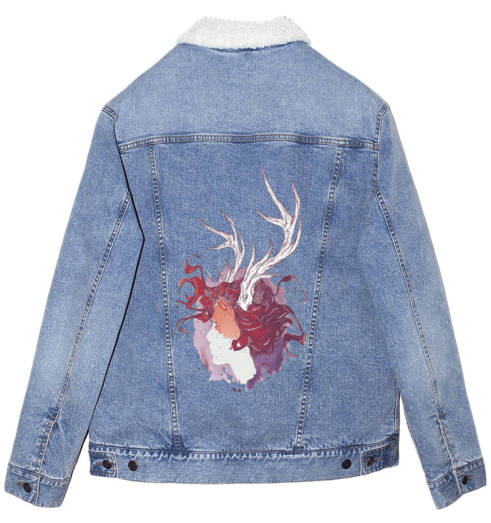 PAGAN QUEEN by JESS ADAMS custom denim jacket by DenimINK