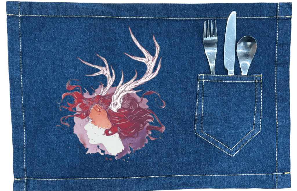 PAGAN QUEEN by JESS ADAMS custom denim jacket by DenimINK