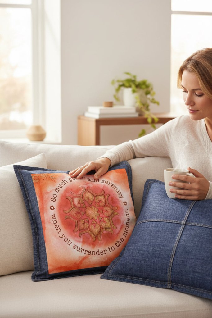 PEACE AND SERENITY by CANVAS and QUOTATIONS