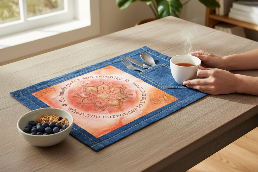 PEACE AND SERENITY by CANVAS and QUOTATIONS