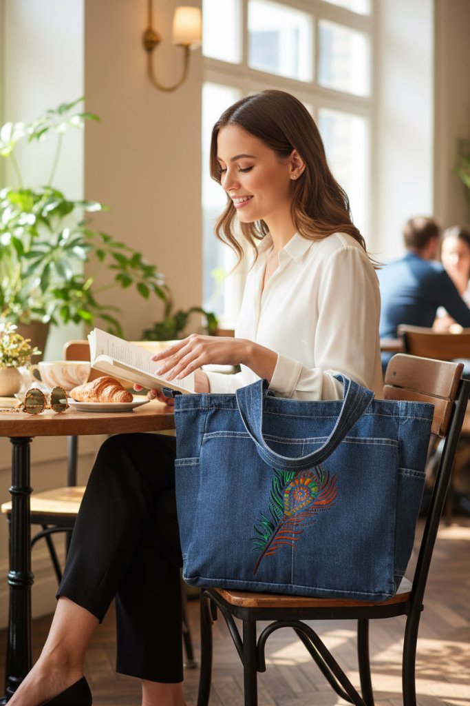 PEACOCK FEATHER by CANVAS and QUOTATIONS