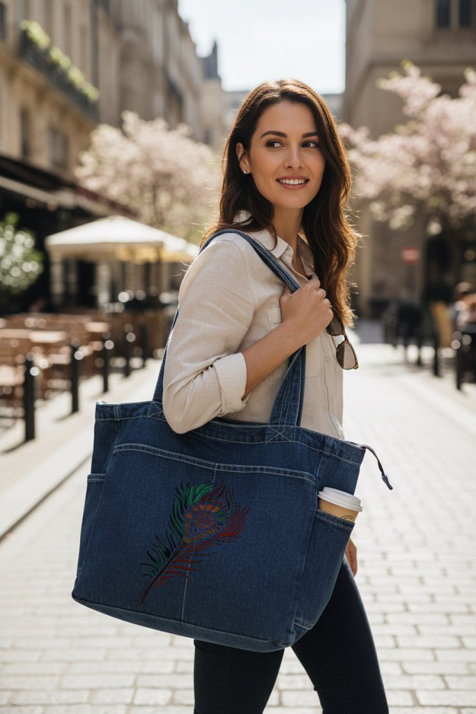 PEACOCK FEATHER by CANVAS and QUOTATIONS