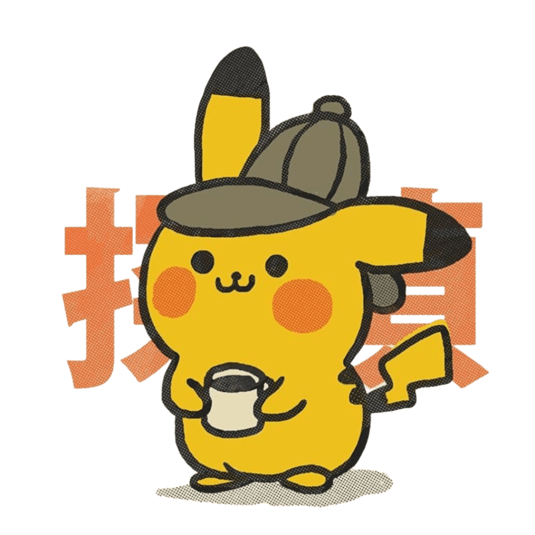 PIKACHU COFFEE DEFECTIVE by PEPE RODRIGUEZ aka PPMID custom denim jacket by DenimINK