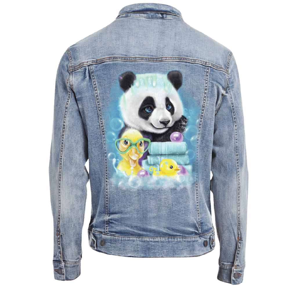 SCRUB A DUB PANDA by SHEENA PIKE