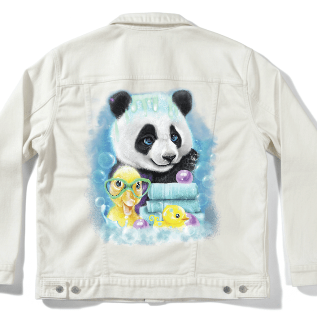 SCRUB A DUB PANDA by SHEENA PIKE