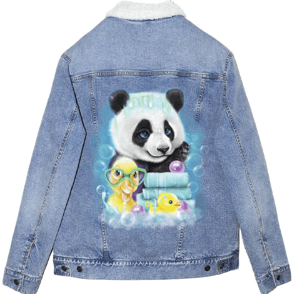 SCRUB A DUB PANDA by SHEENA PIKE