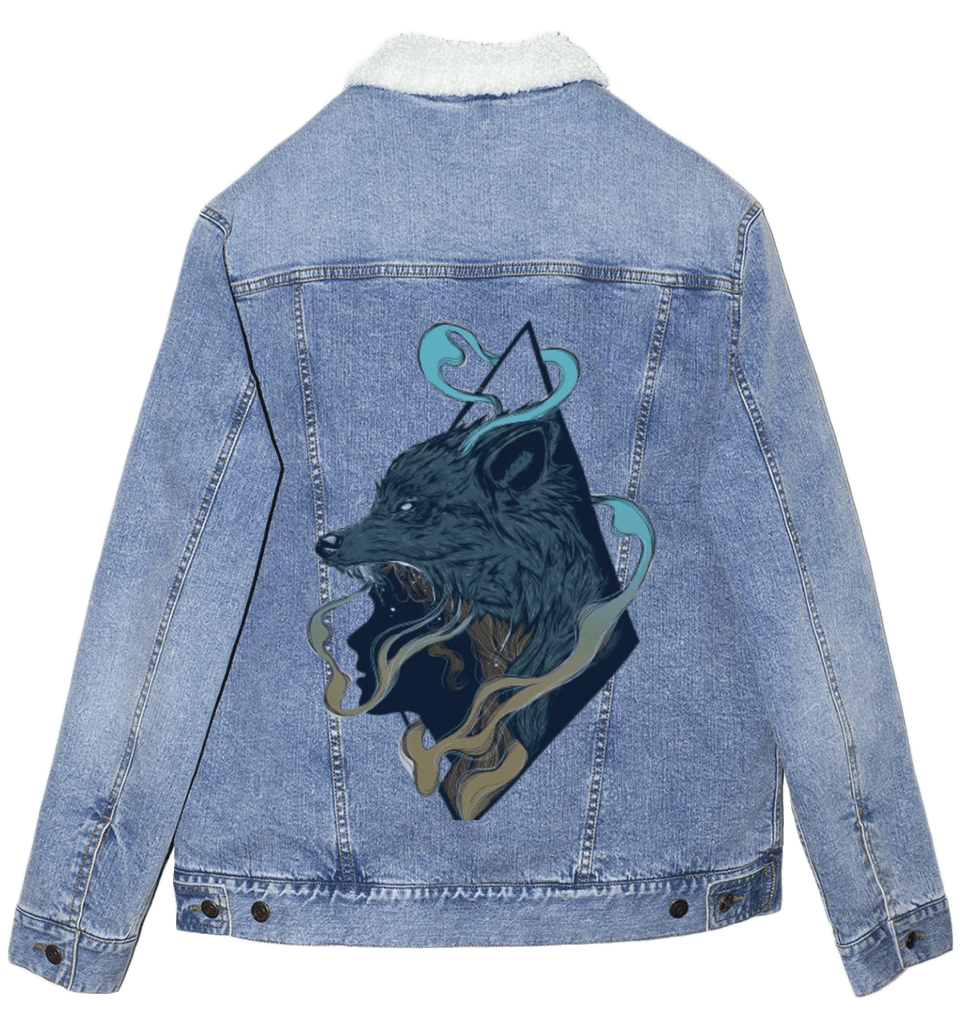 SKINWALKER by JESS ADAMS custom denim jacket by DenimINK