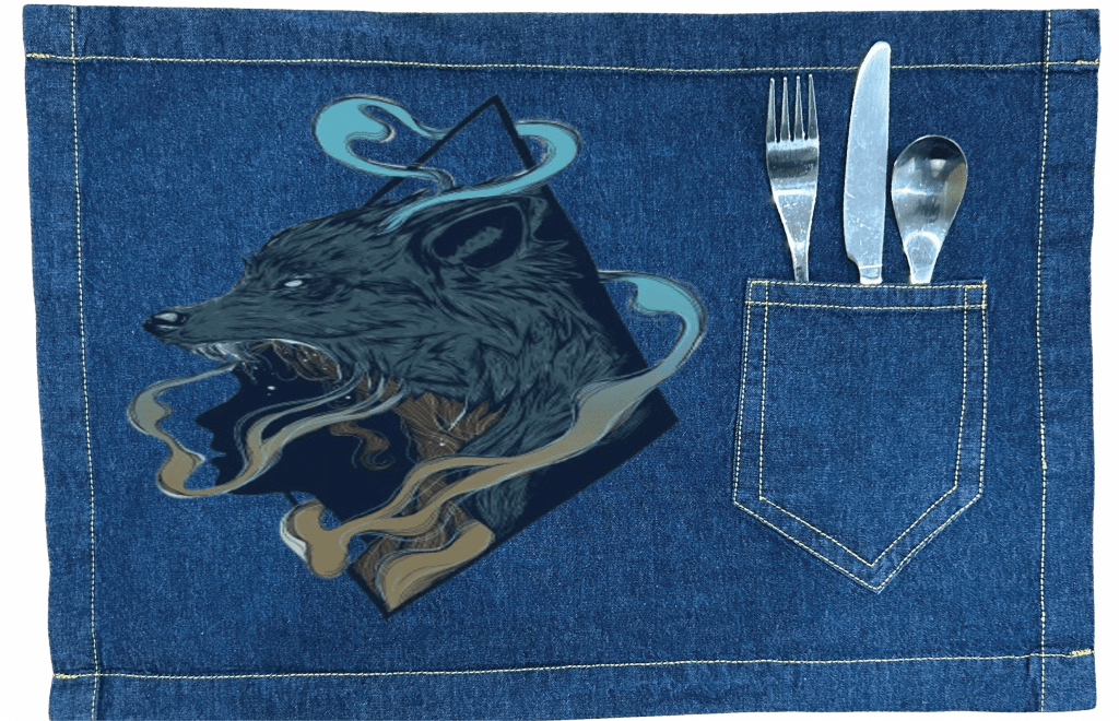 SKINWALKER by JESS ADAMS custom denim jacket by DenimINK