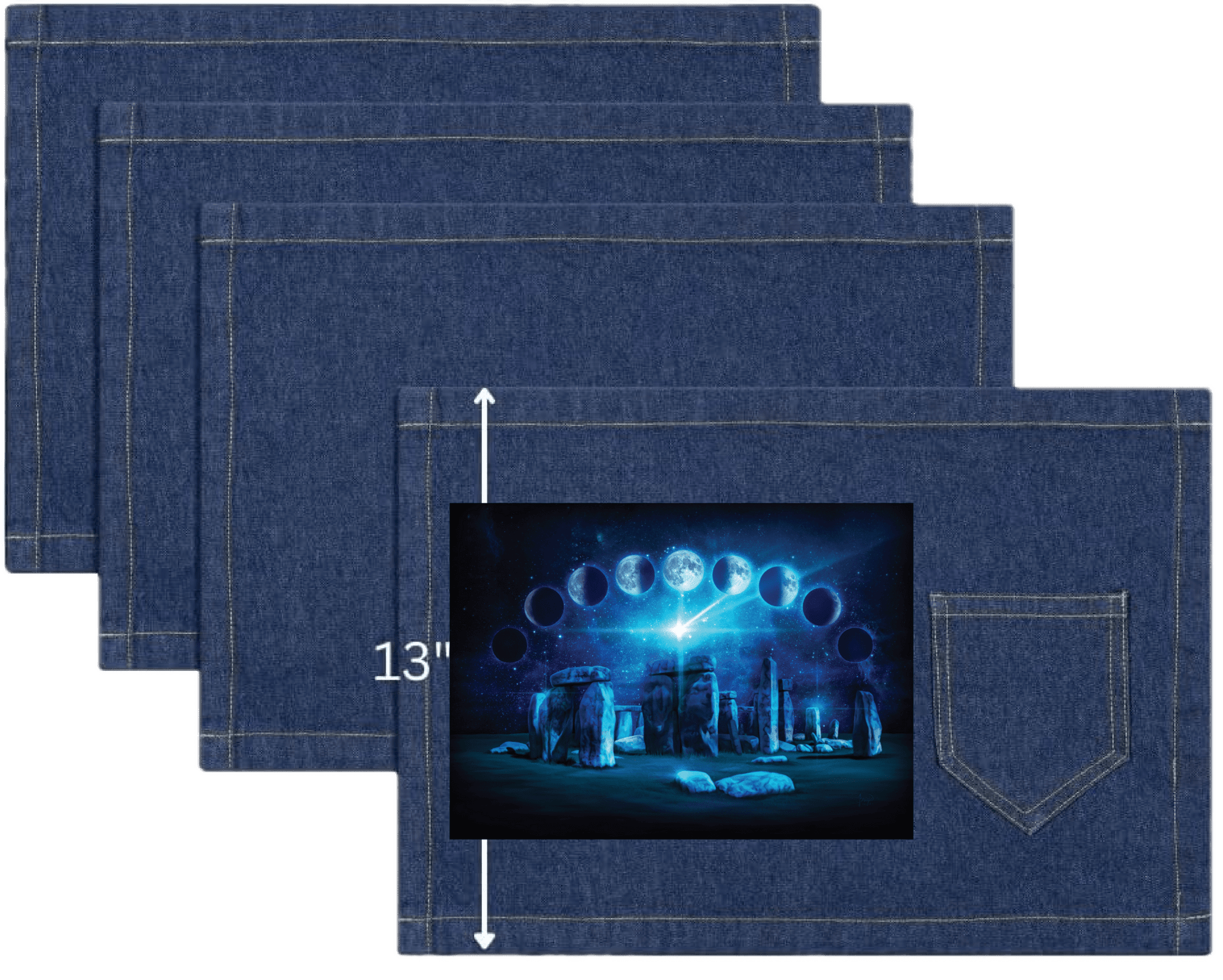 STONEHENGE MOON by BRIGID ASHWOOD