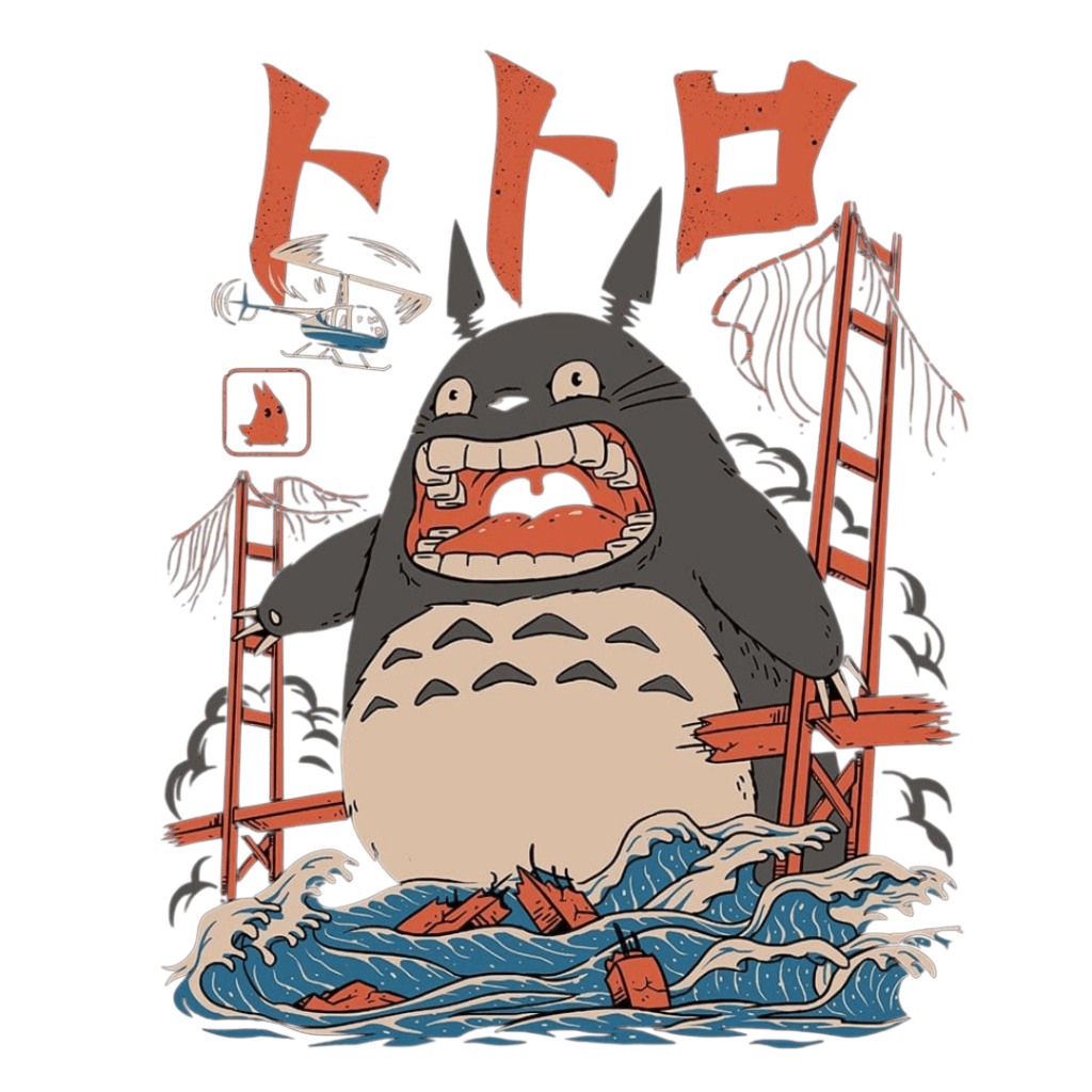 THE NEIGHBOR'S ATTACK by VINCENT TRINIDAD custom denim jacket by DenimINK