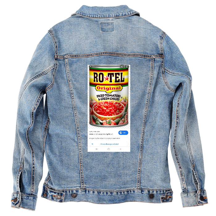 Customer Designed Custom Denim Jacket (hand-crafted) with 3 color choices of jacket: Stonewash, White, or Black. Unisex XS S M L XL 2X 3X. USA hand-crafted and USA digitally printed. Ships free within the USA & also ships Internationally.