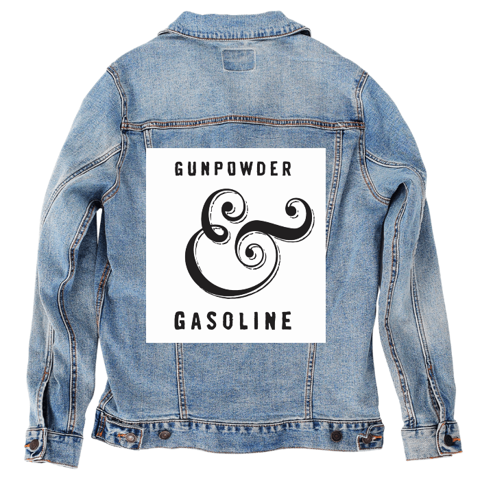 Customer Designed Custom Denim Jacket (hand-crafted) with 3 color choices of jacket: Stonewash, White, or Black. Unisex XS S M L XL 2X 3X. USA hand-crafted and USA digitally printed. Ships free within the USA & also ships Internationally.