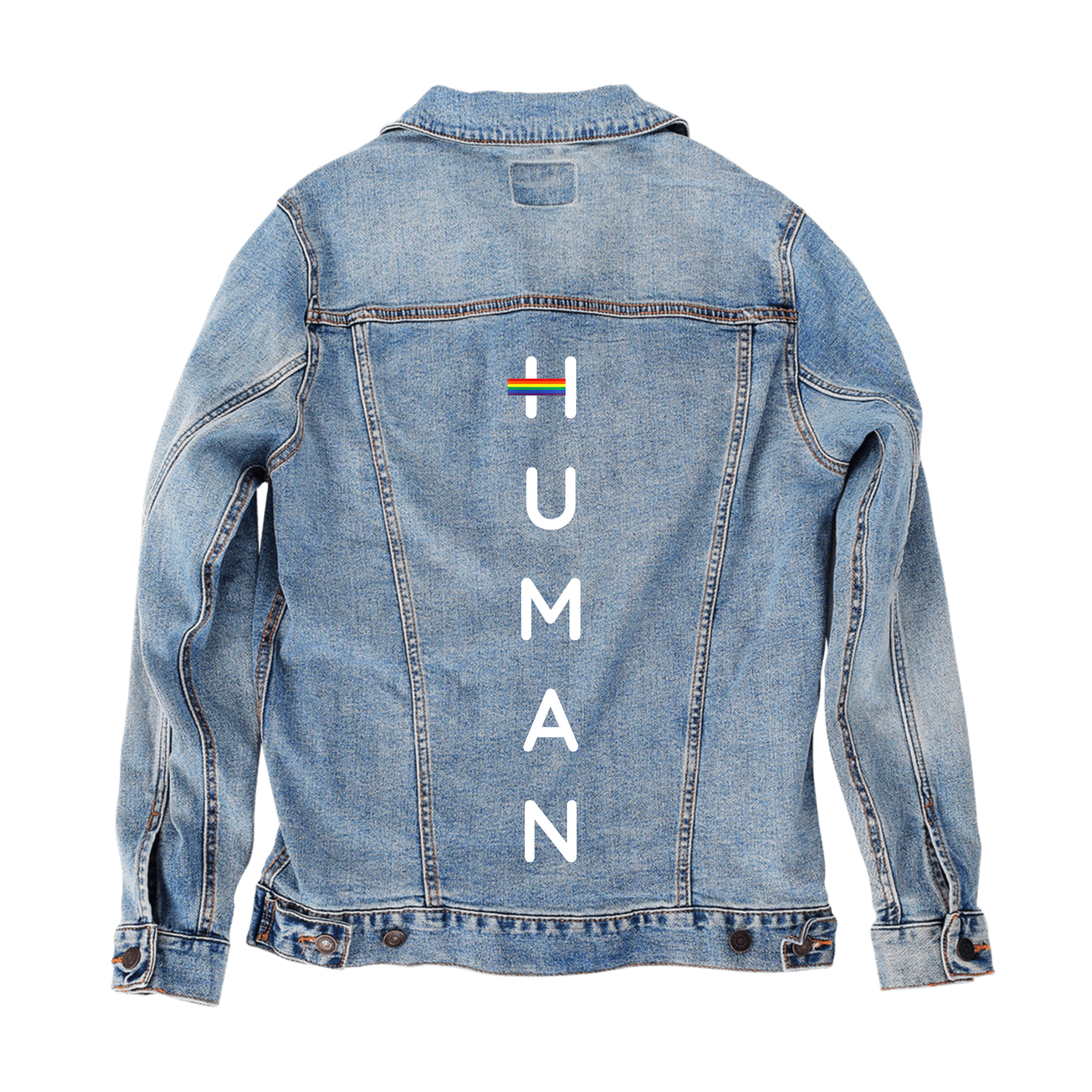 Customer Designed Custom Denim Jacket (hand-crafted) with 3 color choices of jacket: Stonewash, White, or Black. Unisex XS S M L XL 2X 3X. USA hand-crafted and USA digitally printed. Ships free within the USA & also ships Internationally.