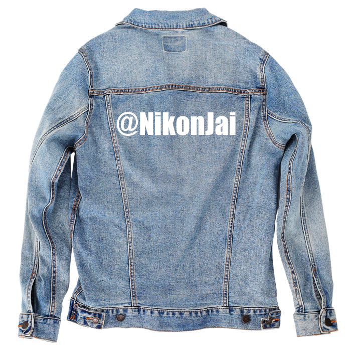 Customer Designed Custom Denim Jacket (hand-crafted) with 3 color choices of jacket: Stonewash, White, or Black. Unisex XS S M L XL 2X 3X. USA hand-crafted and USA digitally printed. Ships free within the USA & also ships Internationally.