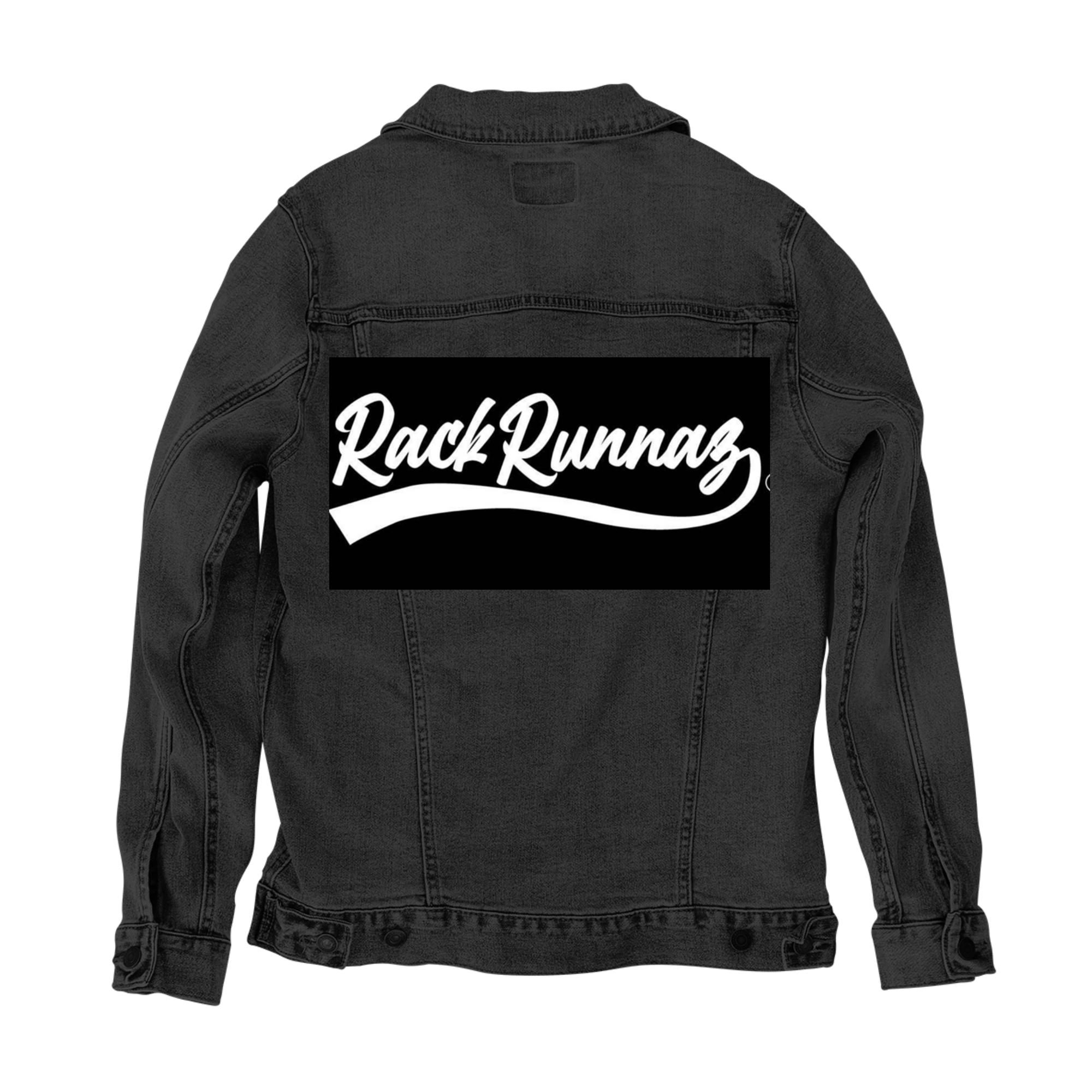 Customer Designed Custom Denim Jacket (hand-crafted) with 3 color choices of jacket: Stonewash, White, or Black. Unisex XS S M L XL 2X 3X. USA hand-crafted and USA digitally printed. Ships free within the USA & also ships Internationally.