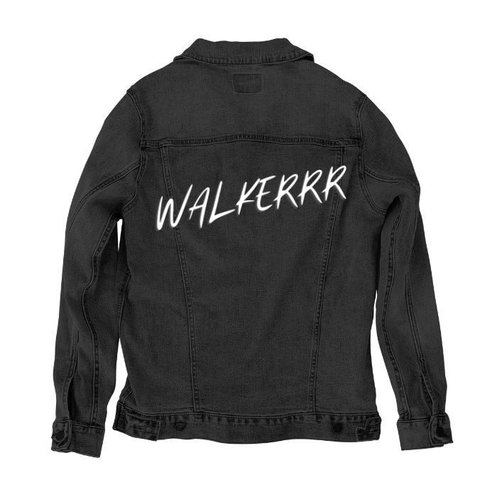 Customer Designed Custom Denim Jacket (hand-crafted) with 3 color choices of jacket: Stonewash, White, or Black. Unisex XS S M L XL 2X 3X. USA hand-crafted and USA digitally printed. Ships free within the USA & also ships Internationally.