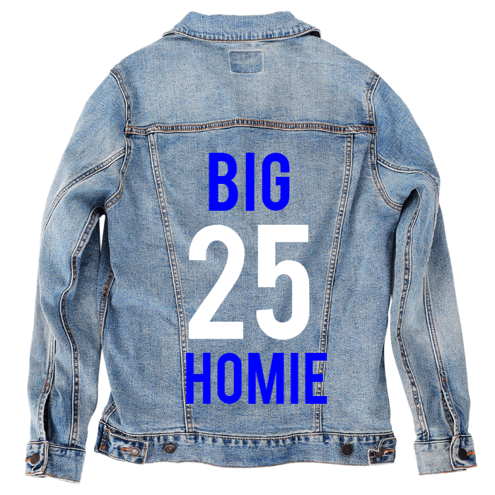 Customer Designed Custom Denim Jacket (hand-crafted) with 3 color choices of jacket: Stonewash, White, or Black. Unisex XS S M L XL 2X 3X. USA hand-crafted and USA digitally printed. Ships free within the USA & also ships Internationally.