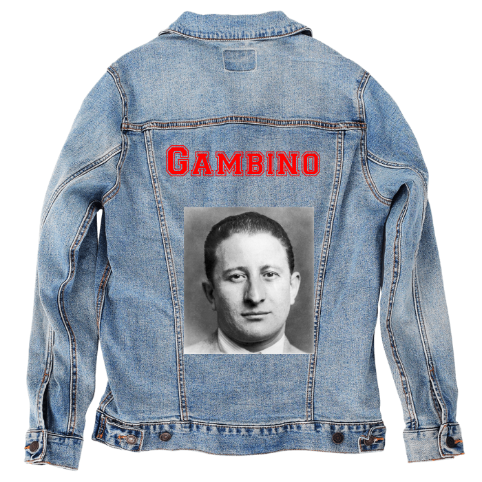 Customer Designed Custom Denim Jacket (hand-crafted) with 3 color choices of jacket: Stonewash, White, or Black. Unisex XS S M L XL 2X 3X. USA hand-crafted and USA digitally printed. Ships free within the USA & also ships Internationally.