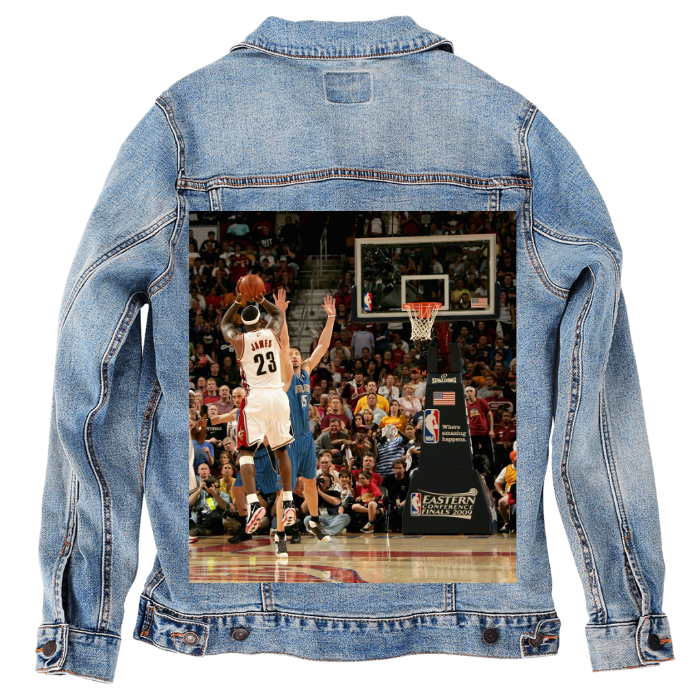 Customer Designed Custom Denim Jacket (hand-crafted) with 3 color choices of jacket: Stonewash, White, or Black. Unisex XS S M L XL 2X 3X. USA hand-crafted and USA digitally printed. Ships free within the USA & also ships Internationally.