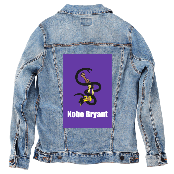 Customer Designed Custom Denim Jacket (hand-crafted) with 3 color choices of jacket: Stonewash, White, or Black. Unisex XS S M L XL 2X 3X. USA hand-crafted and USA digitally printed. Ships free within the USA & also ships Internationally.