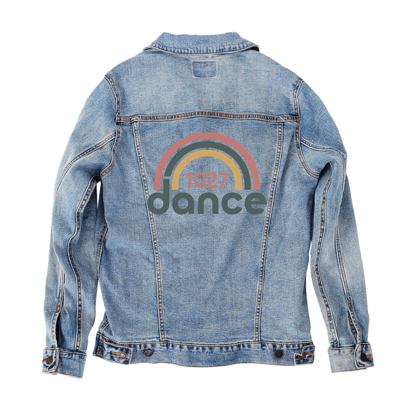 Customer Designed Custom Denim Jacket (hand-crafted) with 3 color choices of jacket: Stonewash, White, or Black. Unisex XS S M L XL 2X 3X. USA hand-crafted and USA digitally printed. Ships free within the USA & also ships Internationally.