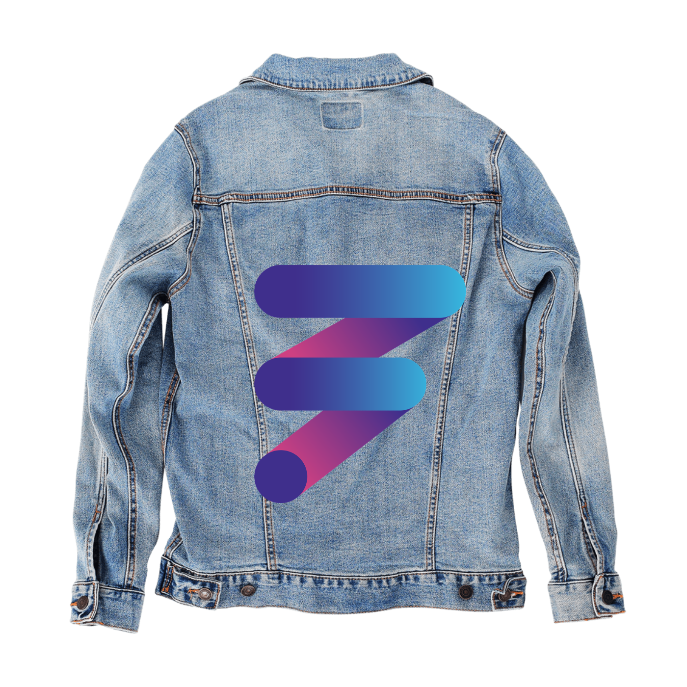 Customer Designed Custom Denim Jacket (hand-crafted) with 3 color choices of jacket: Stonewash, White, or Black. Unisex XS S M L XL 2X 3X. USA hand-crafted and USA digitally printed. Ships free within the USA & also ships Internationally.