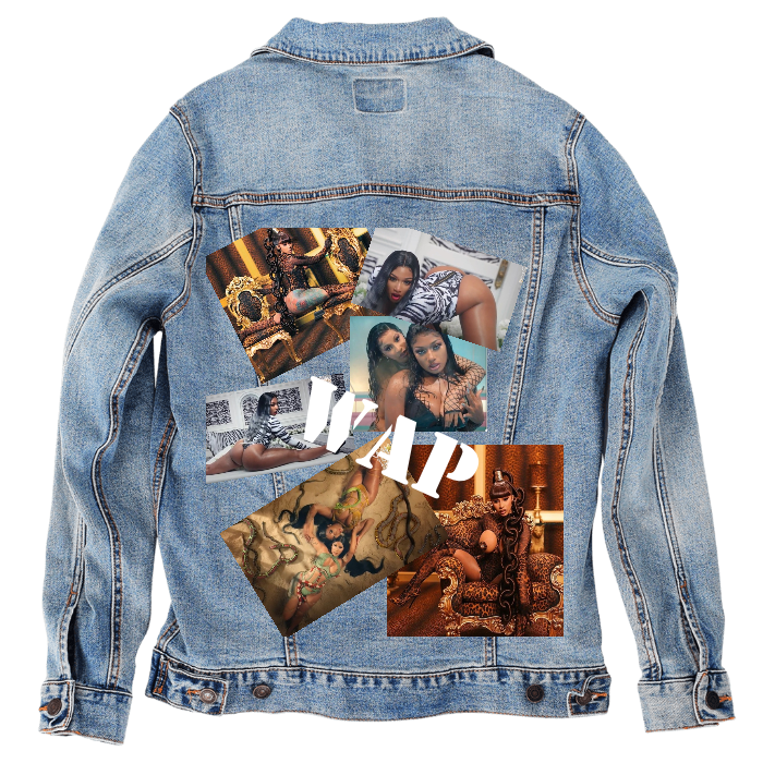 Customer Designed Custom Denim Jacket (hand-crafted) with 3 color choices of jacket: Stonewash, White, or Black. Unisex XS S M L XL 2X 3X. USA hand-crafted and USA digitally printed. Ships free within the USA & also ships Internationally.