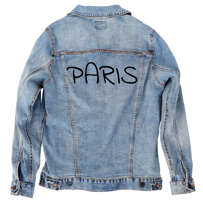 Customer Designed Custom Denim Jacket (hand-crafted) with 3 color choices of jacket: Stonewash, White, or Black. Unisex XS S M L XL 2X 3X. USA hand-crafted and USA digitally printed. Ships free within the USA & also ships Internationally.